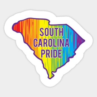South Carolina Pride Sticker